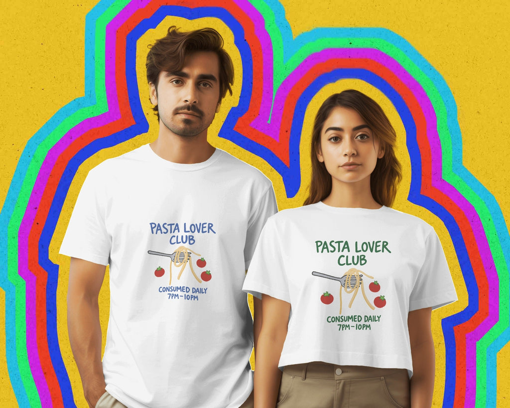 7 PM Pasta Club - Unisex Oversize Tee - Sabse Badiya Store