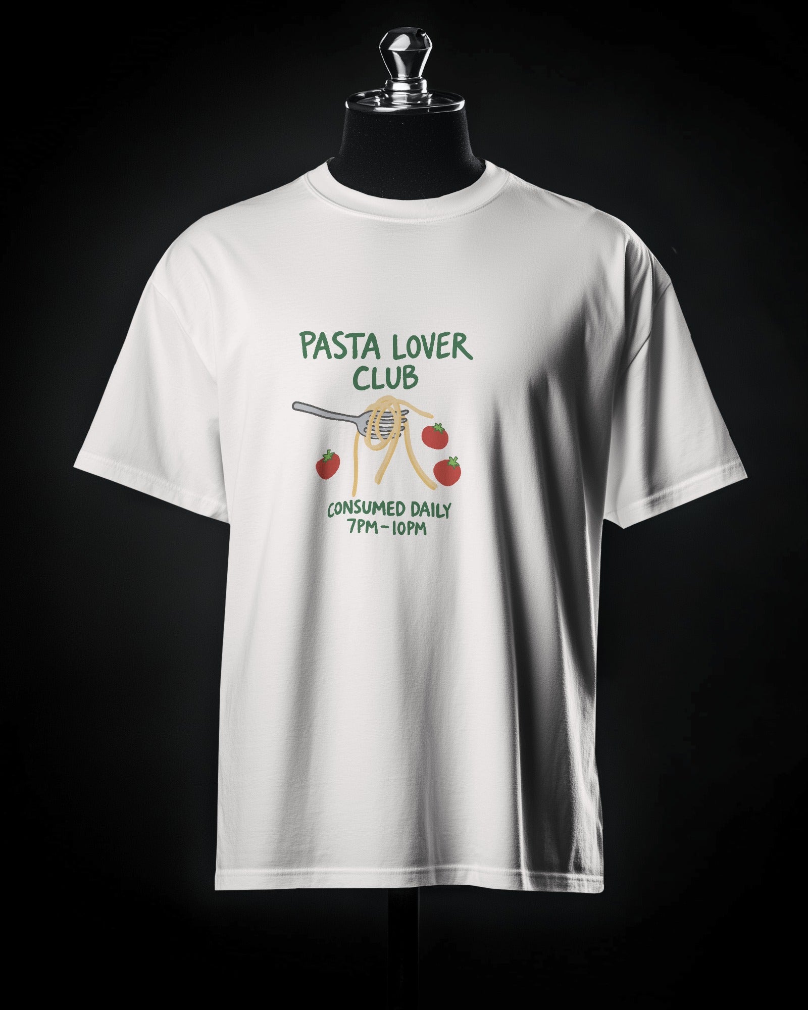 7 PM Pasta Club - Unisex Oversize Tee - Sabse Badiya Store