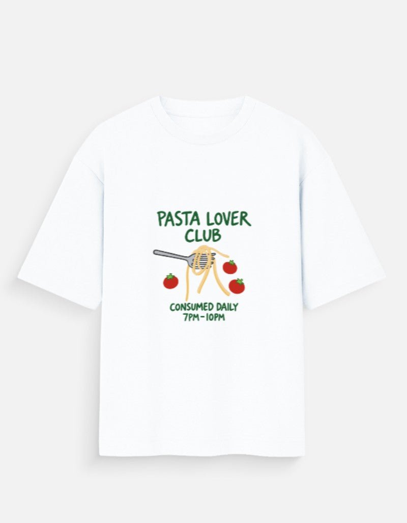7 PM Pasta Club - Unisex Oversize Tee - Sabse Badiya Store