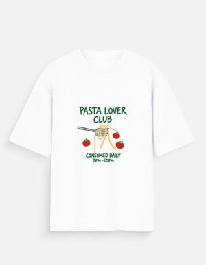 7 PM Pasta Club - Unisex Oversize Tee - Sabse Badiya Store