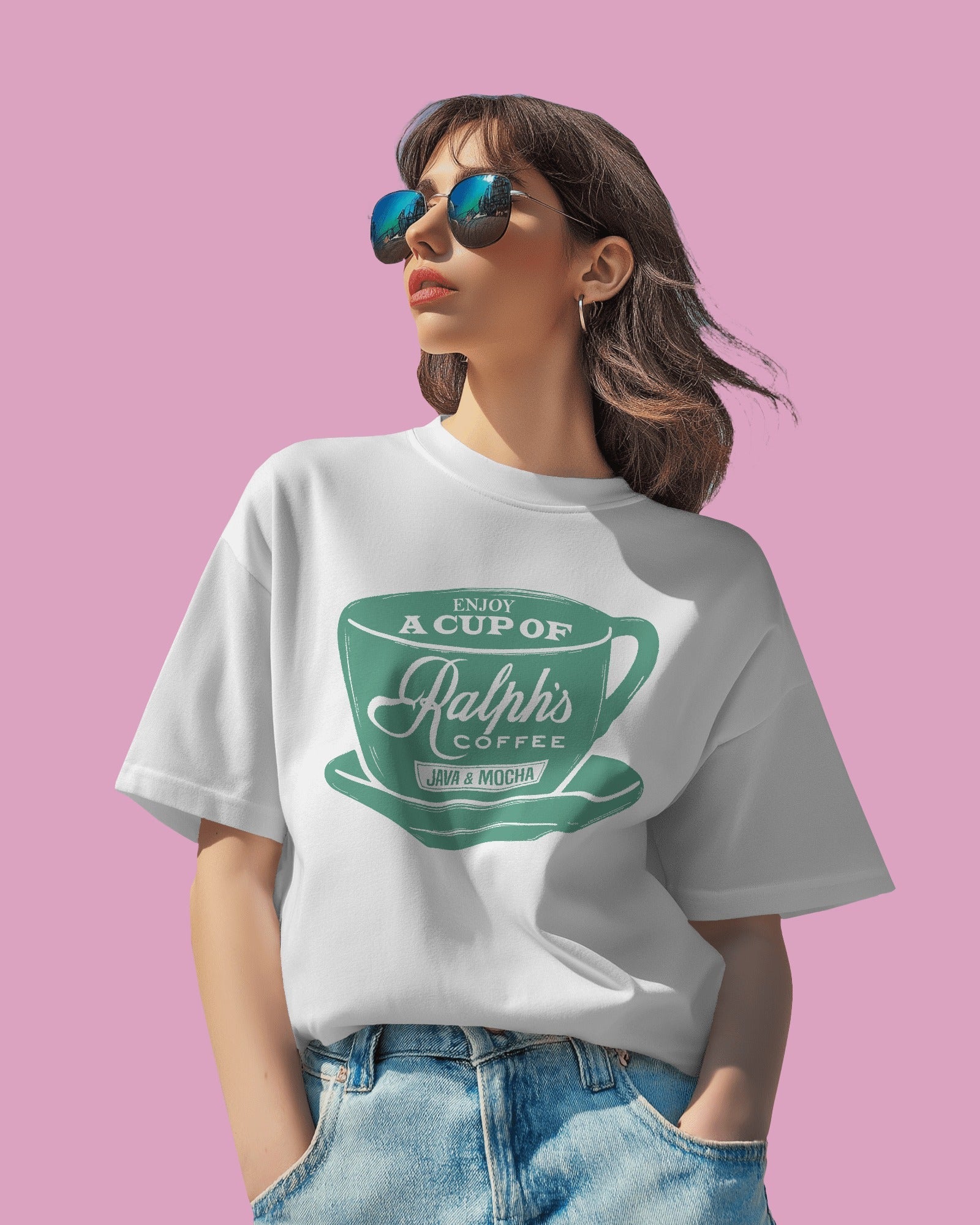 Limited Edition Coffee Club - Unisex Oversize Tee - Sabse Badiya Store