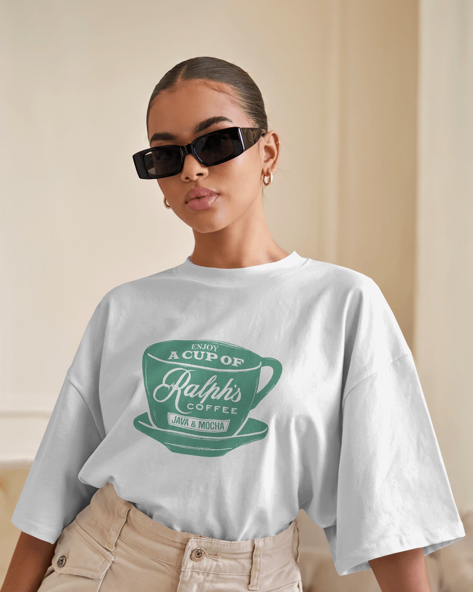 Limited Edition Coffee Club - Unisex Oversize Tee - Sabse Badiya Store